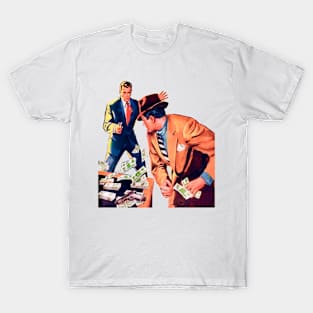 Retro Detective Buck Ryan Murder Mail 1960 Comic T-Shirt